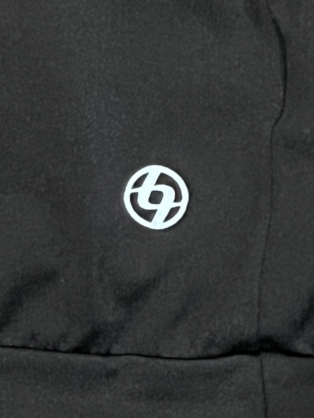 LIJA Black Racerback Blouson Active Tank Top Banded Bottom Athletic Size Medium - Picture 5 of 11